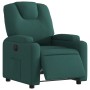 Sillón reclinable eléctrico tela verde oscuro de , Sillones - Ref: Foro24-3204350, Precio: 259,22 €, Descuento: %