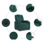 Sillón reclinable eléctrico tela verde oscuro de , Sillones - Ref: Foro24-3204350, Precio: 259,22 €, Descuento: %