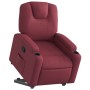 Sillón reclinable elevable tela rojo tinto de , Sillones - Ref: Foro24-3204371, Precio: 277,26 €, Descuento: %