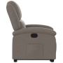 Reclining and elevating armchair in gray taupe fabric by , Armchairs - Ref: Foro24-3204172, Price: 270,34 €, Discount: %