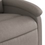 Reclining and elevating armchair in gray taupe fabric by , Armchairs - Ref: Foro24-3204172, Price: 270,34 €, Discount: %