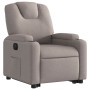 Electric reclining and lift chair in taupe gray fabric by , Armchairs - Ref: Foro24-3204400, Price: 309,52 €, Discount: %