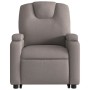 Electric reclining and lift chair in taupe gray fabric by , Armchairs - Ref: Foro24-3204400, Price: 309,52 €, Discount: %