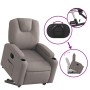 Electric reclining and lift chair in taupe gray fabric by , Armchairs - Ref: Foro24-3204400, Price: 309,52 €, Discount: %