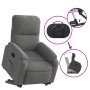 Sillón eléctrico reclinable elevable tela microfibra gris de , Sillones - Ref: Foro24-3204945, Precio: 313,32 €, Descuento: %