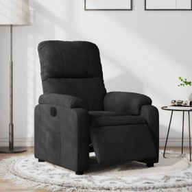 Sillón reclinable eléctrico tela de microfibra negro de , Sillones - Ref: Foro24-3204918, Precio: 239,10 €, Descuento: %