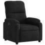 Electric reclining armchair in black microfiber fabric by , Armchairs - Ref: Foro24-3204918, Price: 237,81 €, Discount: %