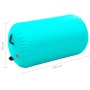 Inflatable gymnastics roll with green PVC pump 100x60 cm by vidaXL, Yoga and pilates - Ref: Foro24-92713, Price: 60,45 €, Dis...