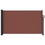 Retractable brown side awning 120x500 cm by , Umbrellas - Ref: Foro24-4004404, Price: 93,79 €, Discount: %