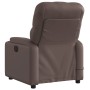 Sillón de masaje reclinable eléctrico cuero sintético marrón de , Sillones - Ref: Foro24-3204767, Precio: 280,91 €, Descuento: %