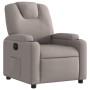 Electric reclining armchair in gray taupe fabric by , Armchairs - Ref: Foro24-3204352, Price: 251,45 €, Discount: %