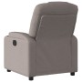 Electric reclining armchair in gray taupe fabric by , Armchairs - Ref: Foro24-3204352, Price: 251,45 €, Discount: %