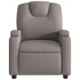 Electric reclining armchair in gray taupe fabric by , Armchairs - Ref: Foro24-3204352, Price: 251,45 €, Discount: %