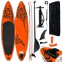 Juego de tabla de paddle surf hinchable naranja 305x76x15 cm de vidaXL, Paddleboards - Ref: Foro24-92743, Precio: 257,99 €, D...