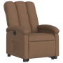 Sillón reclinable elevable de tela marrón de , Sillones - Ref: Foro24-3204096, Precio: 273,85 €, Descuento: %