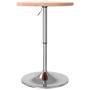 Solid beech wood high table Ø50x90.5 cm by , Kitchen and dining tables - Ref: Foro24-3270619, Price: 93,46 €, Discount: %