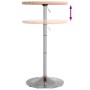 Solid beech wood high table Ø50x90.5 cm by , Kitchen and dining tables - Ref: Foro24-3270619, Price: 93,46 €, Discount: %