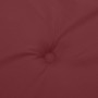 Cushion for garden bench in red wine melange fabric 150x50x7 cm by , Cushions for chairs and sofas - Ref: Foro24-4002562, Pri...