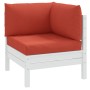 Kissen für Palettensofa, 3 Stück, Stoff in Rot-Melange. von , Kissen für Stühle und Sofas - Ref: Foro24-4002658, Preis: 46,17...