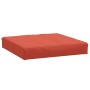 Cushions for pallet sofa 3 pcs red melange fabric by , Cushions for chairs and sofas - Ref: Foro24-4002658, Price: 46,17 €, D...