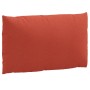 Cushions for pallet sofa 3 pcs red melange fabric by , Cushions for chairs and sofas - Ref: Foro24-4002658, Price: 46,17 €, D...