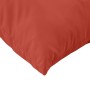 Cushions for pallet sofa 3 pcs red melange fabric by , Cushions for chairs and sofas - Ref: Foro24-4002658, Price: 46,17 €, D...