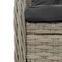 Garten-Essgruppe 3-teilig mit Kissen aus hellem grauem Kunst-Rattan von , Gartensets - Ref: Foro24-3262896, Preis: 294,82 €, ...