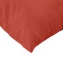 Cushions for pallet sofa 2 units red melange fabric by , Cushions for chairs and sofas - Ref: Foro24-4002647, Price: 41,25 €,...