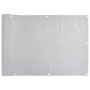 Gray PVC garden privacy screen 400x90 cm by , fence panels - Ref: Foro24-4005437, Price: 22,99 €, Discount: %