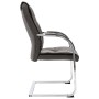 Gray fabric cantilever office chair by , Office chairs - Ref: Foro24-289339, Price: 106,99 €, Discount: %