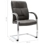 Gray fabric cantilever office chair by , Office chairs - Ref: Foro24-289339, Price: 106,99 €, Discount: %