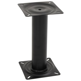 Pedestal for boat seat, black steel, 33 cm by , Sailboat parts - Ref: Foro24-4012136, Price: 33,99 €, Discount: %