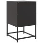 Mesitas de noche 2 uds acero negra 36x39x60,5 cm de , Mesitas de noche - Ref: Foro24-846447, Precio: 86,52 €, Descuento: %