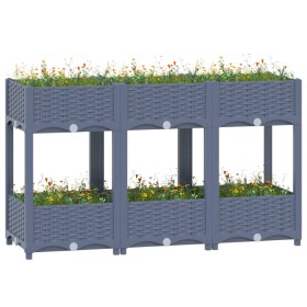 Arriate polipropileno 120x40x71 cm de vidaXL, Maceteros y jardineras - Ref: Foro24-310407, Precio: 80,78 €, Descuento: %