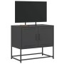 Black steel TV stand 68.5x39x60.5 cm by , TV Furniture - Ref: Foro24-846470, Price: 71,44 €, Discount: %