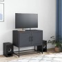 Mueble para TV de acero gris antracita 68,5x39x60,5 cm de , Muebles TV - Ref: Foro24-846472, Precio: 74,99 €, Descuento: %