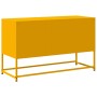 TV stand made of mustard yellow steel, 100.5x39x60.5 cm by , TV Furniture - Ref: Foro24-846479, Price: 99,21 €, Discount: %