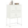 White steel sideboard 68.5x38.5x107 cm by , Sideboards - Ref: Foro24-846487, Price: 107,99 €, Discount: %