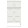 White steel sideboard 68.5x38.5x123.5 cm by , Sideboards - Ref: Foro24-846493, Price: 146,18 €, Discount: %