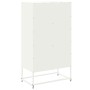 White steel sideboard 68.5x38.5x123.5 cm by , Sideboards - Ref: Foro24-846493, Price: 146,18 €, Discount: %