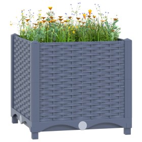 Blumenbeet aus Polypropylen 40x40x38 cm von vidaXL, Töpfe und Pflanzgefäße - Ref: Foro24-310401, Preis: 29,97 €, Rabatt: %