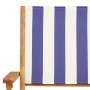 3-piece bistro set, fabric and solid blue and white wood by , Garden sets - Ref: Foro24-3281813, Price: 157,47 €, Discount: %