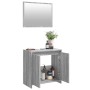 Set de muebles de baño 2 pzas madera contrachapada gris sonoma de , Muebles de baño - Ref: Foro24-835698, Precio: 87,29 €, De...