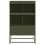 Cold-rolled steel sideboard in olive green 68.5x39x111.5 cm by , Sideboards - Ref: Foro24-846606, Price: 128,87 €, Discount: %