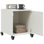 Bedside tables 2 units white steel 36x39x43.5 cm by , Nightstands - Ref: Foro24-846625, Price: 99,15 €, Discount: %