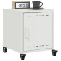 Bedside tables 2 units white steel 36x39x43.5 cm by , Nightstands - Ref: Foro24-846625, Price: 99,15 €, Discount: %