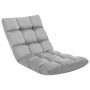 Gray microfiber folding floor lounger by vidaXL, Daybeds - Ref: Foro24-325254, Price: 71,10 €, Discount: %