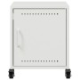 Bedside tables 2 units white steel 36x39x43.5 cm by , Nightstands - Ref: Foro24-846625, Price: 99,15 €, Discount: %