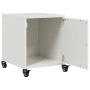 Bedside tables 2 units white steel 36x39x43.5 cm by , Nightstands - Ref: Foro24-846625, Price: 99,15 €, Discount: %