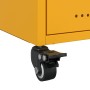 Bedside tables 2 units mustard yellow steel 36x39x43.5 cm by , Nightstands - Ref: Foro24-846633, Price: 130,15 €, Discount: %